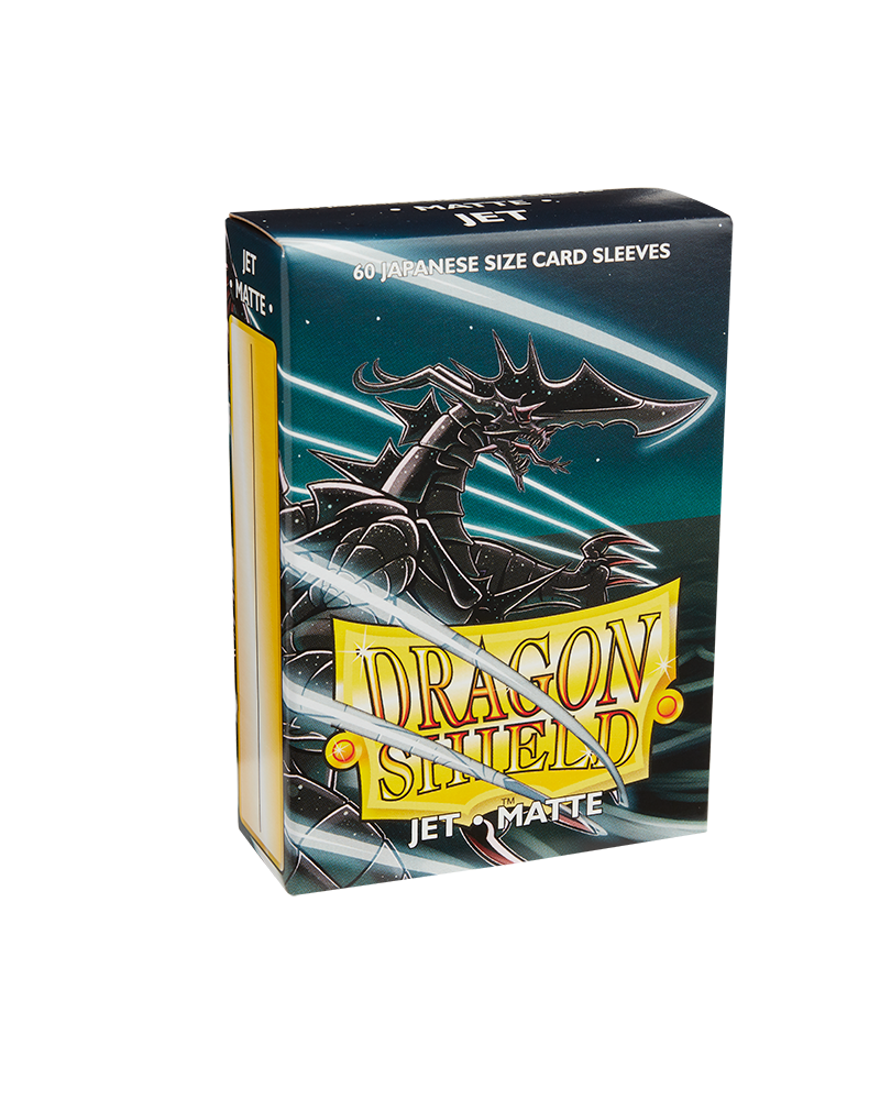 Bustine Protettive Dragon Shield - Jet - Matte Sleeves - Japanese Size