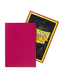 Bustine Protettive Dragon Shield - Magenta - Matte Sleeves - Japanese Size