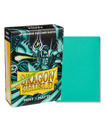 Bustine Protettive Dragon Shield - Mint - Matte Sleeves - Japanese Size