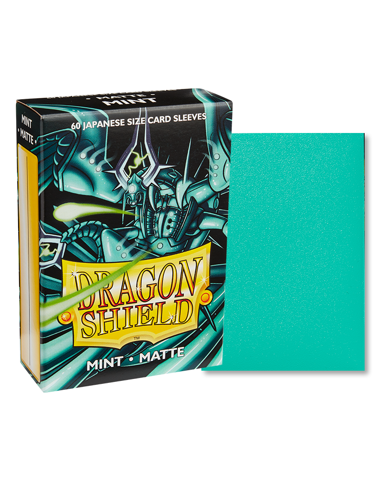 Bustine Protettive Dragon Shield - Mint - Matte Sleeves - Japanese Size