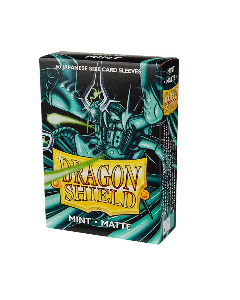 Bustine Protettive Dragon Shield - Jade - Matte Sleeves - Japanese Size