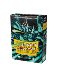 Bustine Protettive Dragon Shield - Jade - Matte Sleeves - Japanese Size