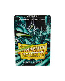 Bustine Protettive Dragon Shield - Jade - Matte Sleeves - Japanese Size
