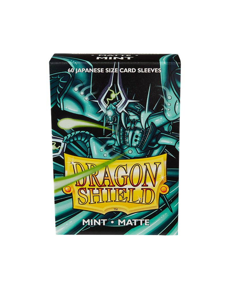 Bustine Protettive Dragon Shield - Jade - Matte Sleeves - Japanese Size