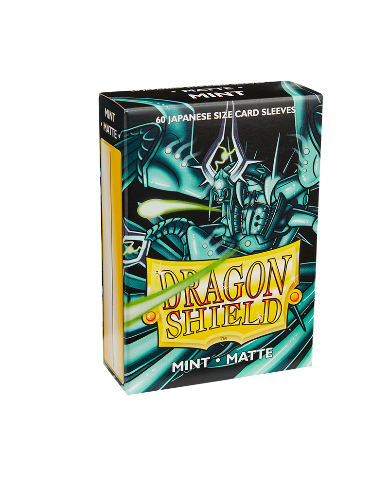 Bustine Protettive Dragon Shield - Jade - Matte Sleeves - Japanese Size
