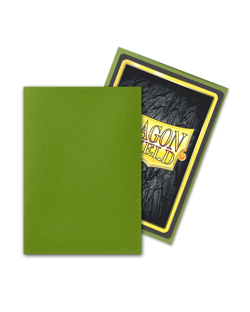 Bustine Protettive Ruvide Dragon Shield Verde Oliva - Japanese Size Immagine secondaria del prodotto