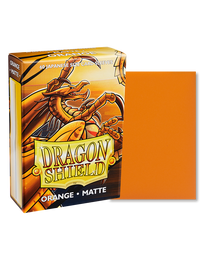 Bustine Protettive Dragon Shield - Orange - Matte Sleeves - Japanese Size