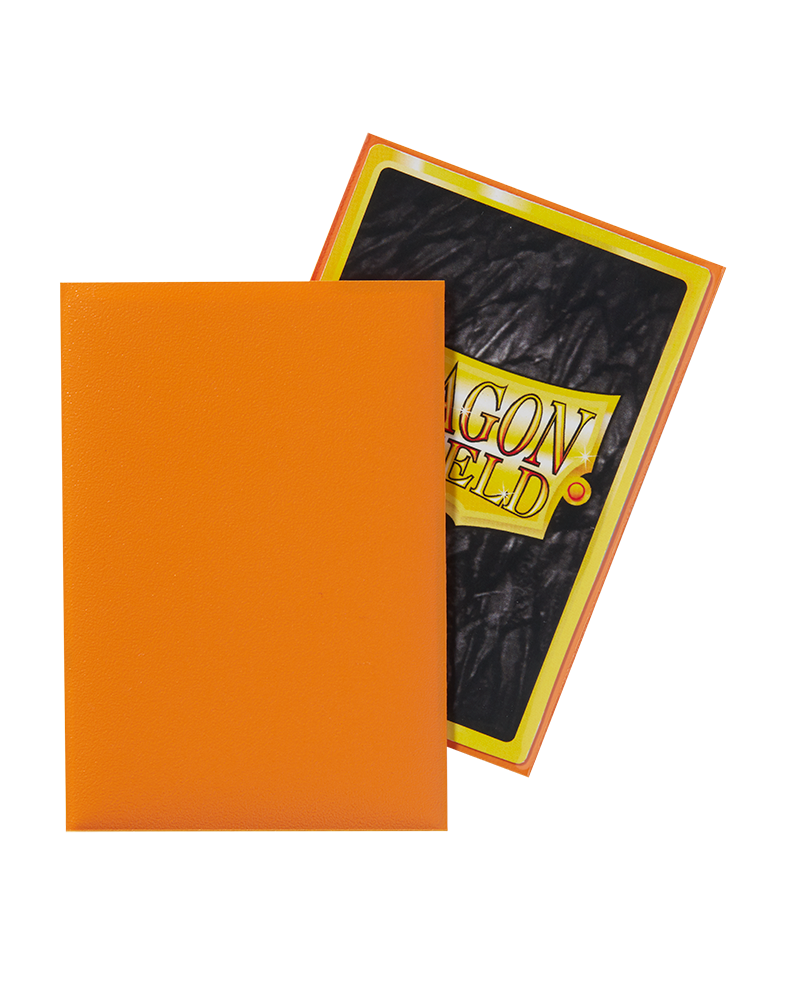 Bustine Protettive Ruvide Dragon Shield Arancione - Japanese Size Immagine secondaria del prodotto