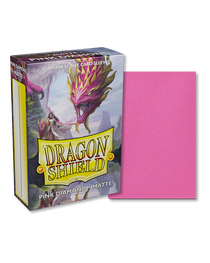 Bustine Protettive Dragon Shield - Diamond Pink - Matte Sleeves - Japanese Size