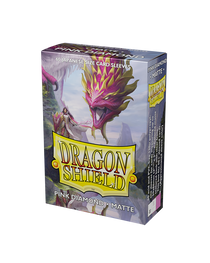 Bustine Protettive Dragon Shield - Diamond Pink - Matte Sleeves - Japanese Size