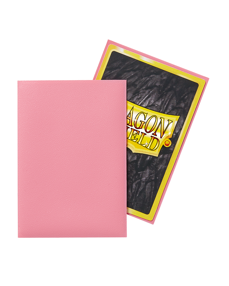 Bustine Protettive Ruvide Dragon Shield Rosa - Japanese Size Immagine secondaria del prodotto