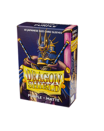 Bustine Protettive Dragon Shield - Purple - Matte Sleeves - Japanese Size