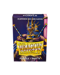 Bustine Protettive Dragon Shield - Purple - Matte Sleeves - Japanese Size