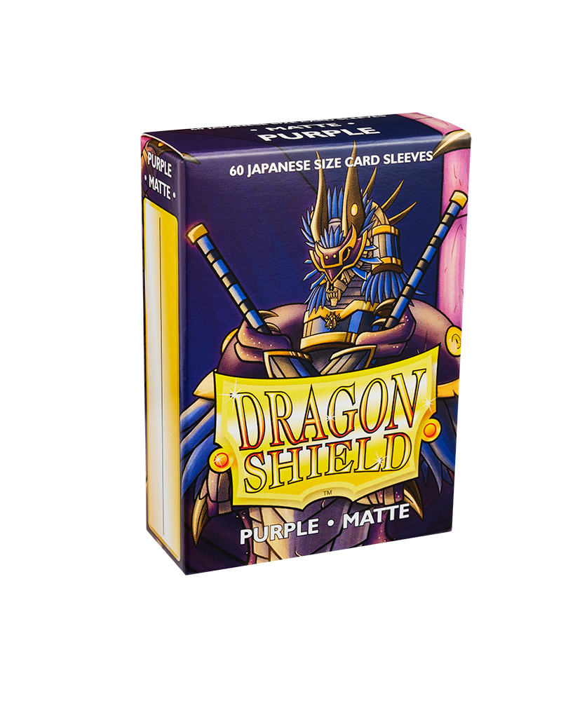 Bustine Protettive Dragon Shield - Purple - Matte Sleeves - Japanese Size