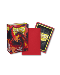Bustine Protettive Dragon Shield - Ruby - Matte Sleeves - Japanese Size