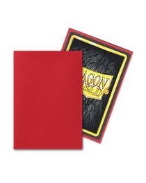 Bustine Protettive Dragon Shield - Ruby - Matte Sleeves - Japanese Size