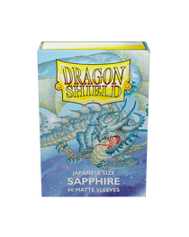 Bustine Protettive Dragon Shield - Sapphire - Matte Sleeves - Japanese Size