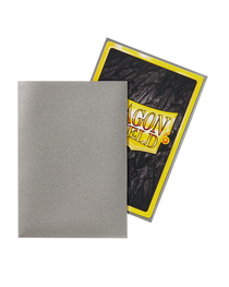 Bustine Protettive Dragon Shield - Silver - Matte Sleeves - Japanese Size