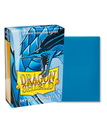 Bustine Protettive Dragon Shield - Sky Blue - Matte Sleeves - Japanese Size