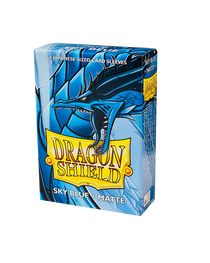 Bustine Protettive Dragon Shield - Sky Blue - Matte Sleeves - Japanese Size