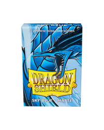 Bustine Protettive Dragon Shield - Sky Blue - Matte Sleeves - Japanese Size