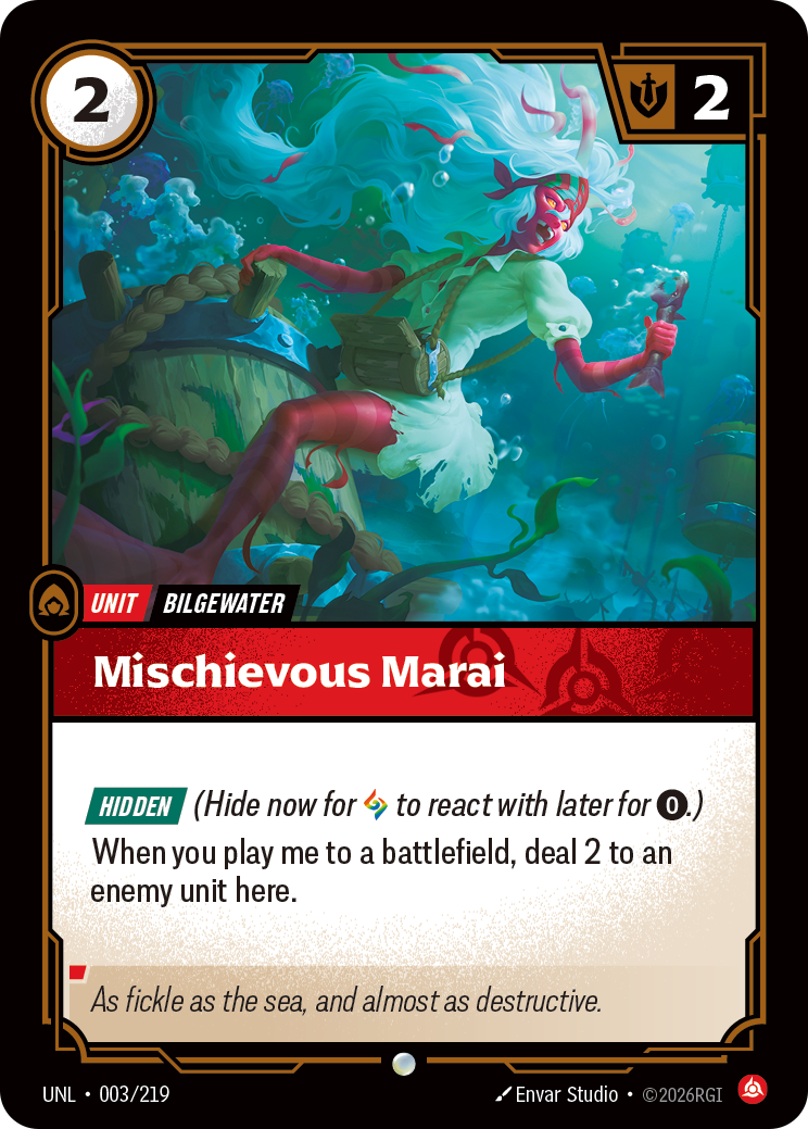 Mischievous Marai - Unleashed (Common) [UNL-003] — Inglese Immagine principale del prodotto