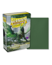 Bustine Protettive Dragon Shield - Forest Green - Matte Sleeves - Japanese Size