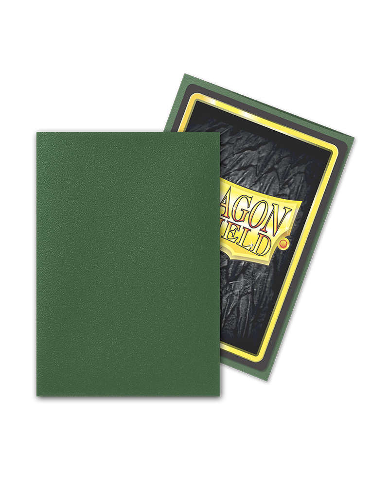 Bustine Protettive Dragon Shield - Forest Green - Matte Sleeves - Japanese Size