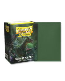 Bustine Protettive Dragon Shield - Forest Green - Matte Sleeves - Standard Size