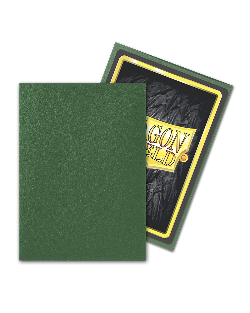 Bustine Protettive Ruvide Dragon Shield Verde Foresta - Standard Size Immagine secondaria del prodotto