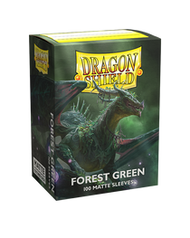 Bustine Protettive Dragon Shield - Forest Green - Matte Sleeves - Standard Size