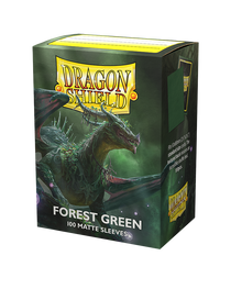 Bustine Protettive Dragon Shield - Forest Green - Matte Sleeves - Standard Size