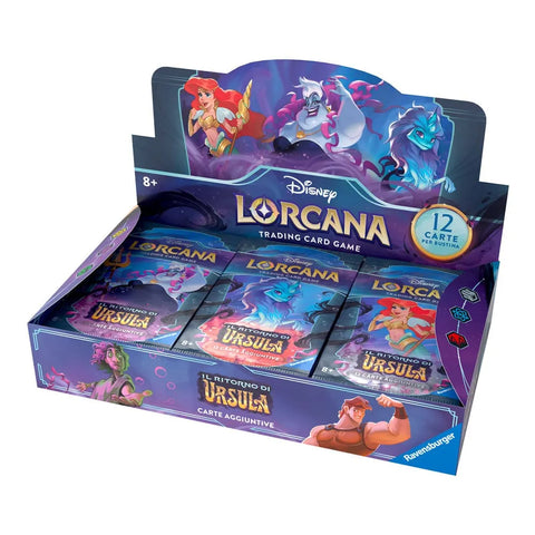Il Ritorno di Ursula - Box da 24 Buste -  Disney Lorcana 