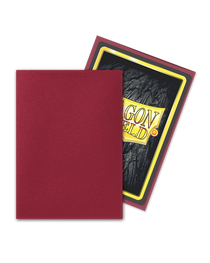 Bustine Protettive Dragon Shield - Blood Red - Matte Sleeves - Standard Size