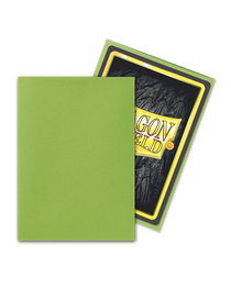Bustine Protettive Dragon Shield - Lime - Matte Sleeves - Standard Size