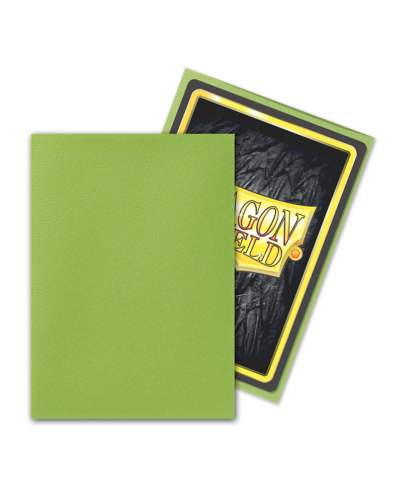Bustine Protettive Dragon Shield - Lime - Matte Sleeves - Standard Size