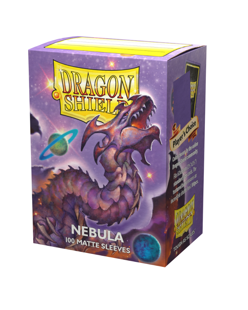 Bustine Protettive Dragon Shield - Nebula - Matte Sleeves - Standard Size