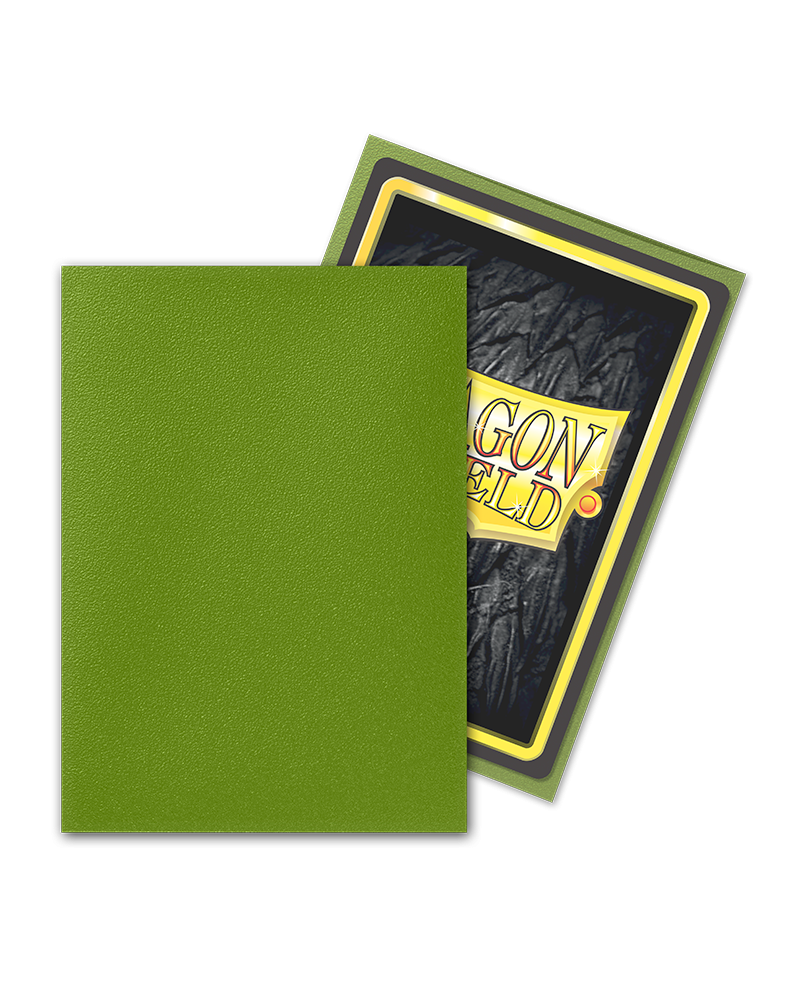 Bustine Protettive Dragon Shield - Olive - Matte Sleeves - Standard Size