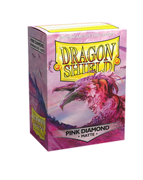 Bustine Protettive Dragon Shield - Pink Diamond - Matte Sleeves - Standard Size