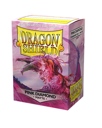 Bustine Protettive Dragon Shield - Pink Diamond - Matte Sleeves - Standard Size