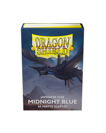 Bustine Protettive Dragon Shield - Midnight Blue - Matte Sleeves - Japanese Size