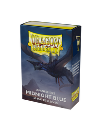 Bustine Protettive Dragon Shield - Midnight Blue - Matte Sleeves - Japanese Size