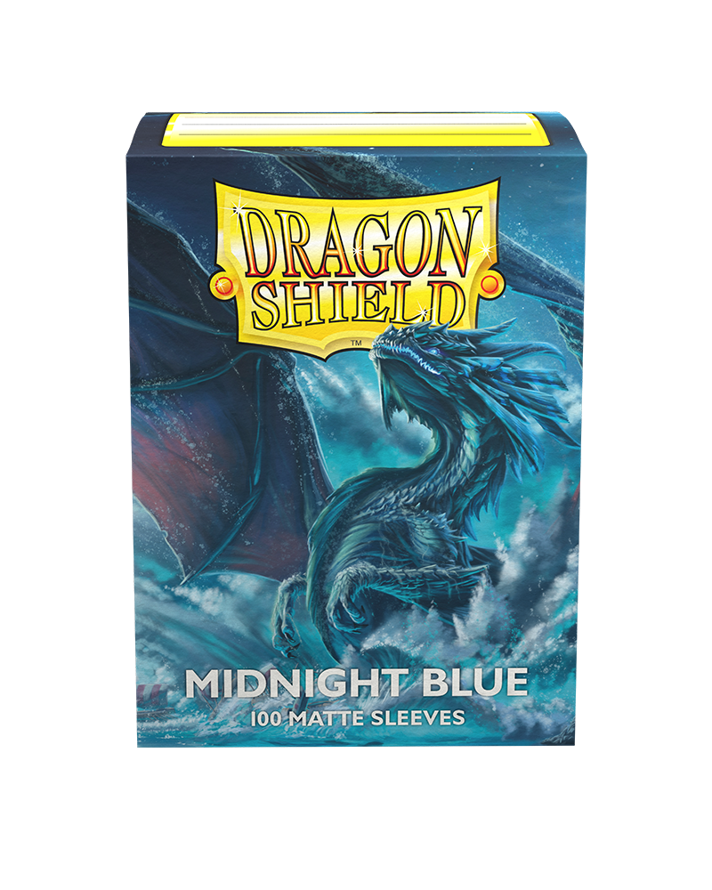 Bustine Protettive Dragon Shield - Midnight Blue - Matte Sleeves - Standard Size
