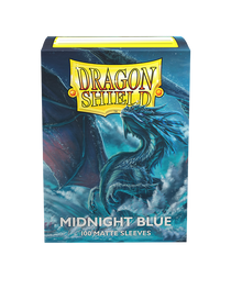 Bustine Protettive Dragon Shield - Midnight Blue - Matte Sleeves - Standard Size