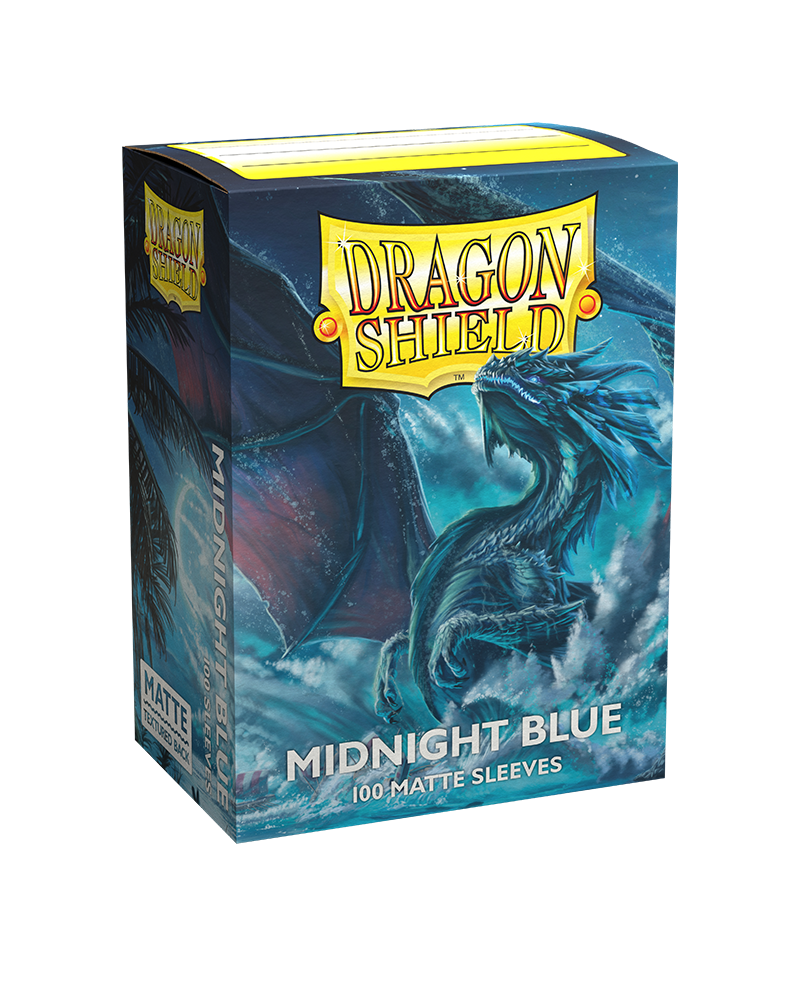 Bustine Protettive Dragon Shield - Midnight Blue - Matte Sleeves - Standard Size
