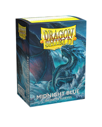 Bustine Protettive Dragon Shield - Midnight Blue - Matte Sleeves - Standard Size