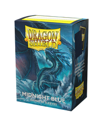 Bustine Protettive Dragon Shield - Midnight Blue - Matte Sleeves - Standard Size