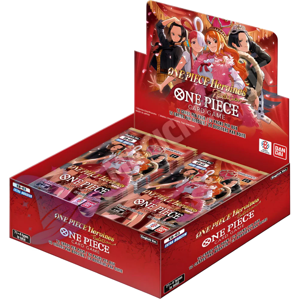 One Piece Card Game - Heroines Edition Box EB-03 Extra Booster Box da 24 Bustine (ENG)