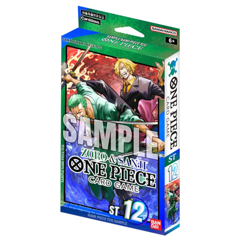 One Piece Card Game - Starter Deck - Zoro and Sanji - [ST-12] - Mazzo Base (ENG)