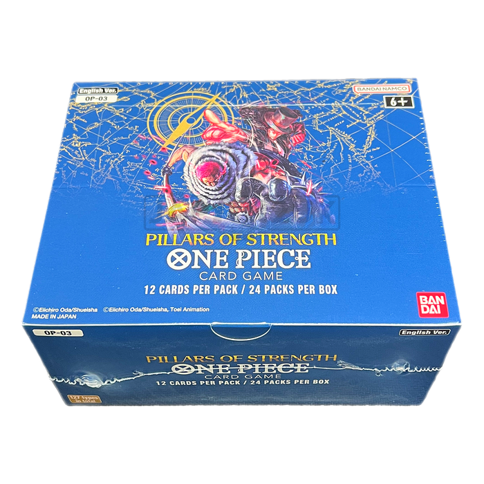 One Piece Card Game Pillars of Strength OP-03 Booster Box ENG